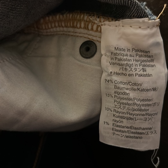 Mercantile by J. Crew Button Fly Dark Wash‎ Jeans - Size 26 - Picture 7 of 9